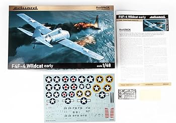 ムスタングです。1/48 F4F-4 (プラモ エデュアルド 完成品) ムスタングです。1/48 F4F-4 (プラモ エデュアルド 完成品